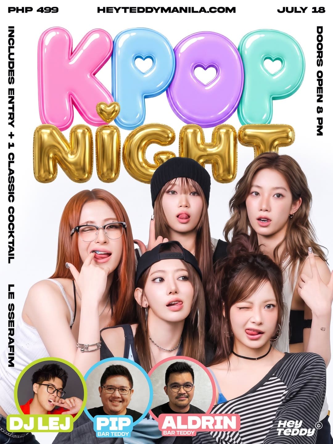 KPOP Night flyer