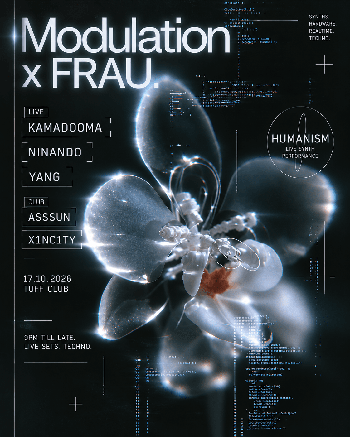 Modulation x FRAU. flyer