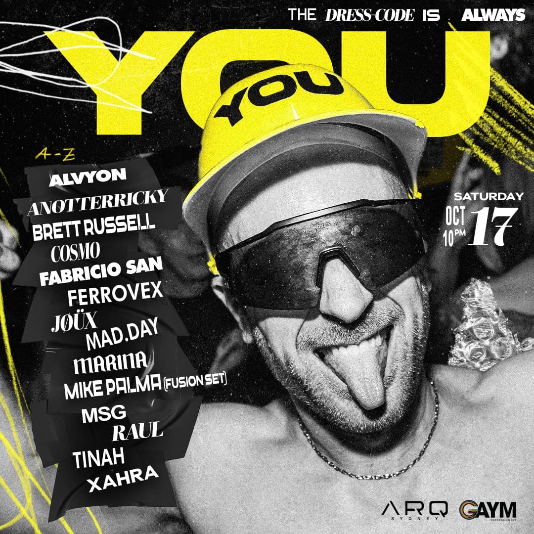 YOU - 17th October flyer