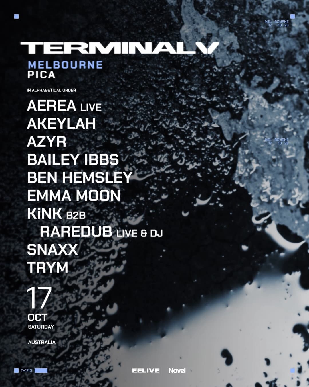 Terminal V Melbourne flyer