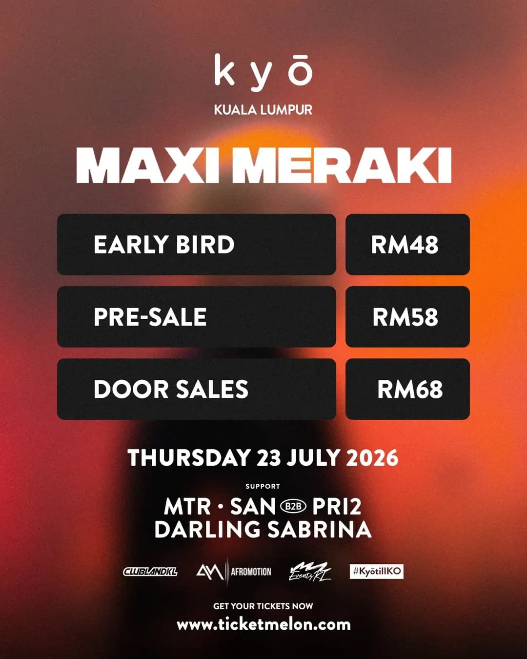 Maxi Meraki at KYŌ Kuala Lumpur flyer - image 5 of 6