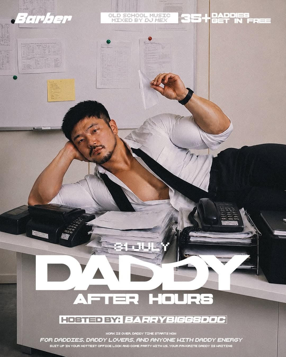 Daddy After Hours flyer