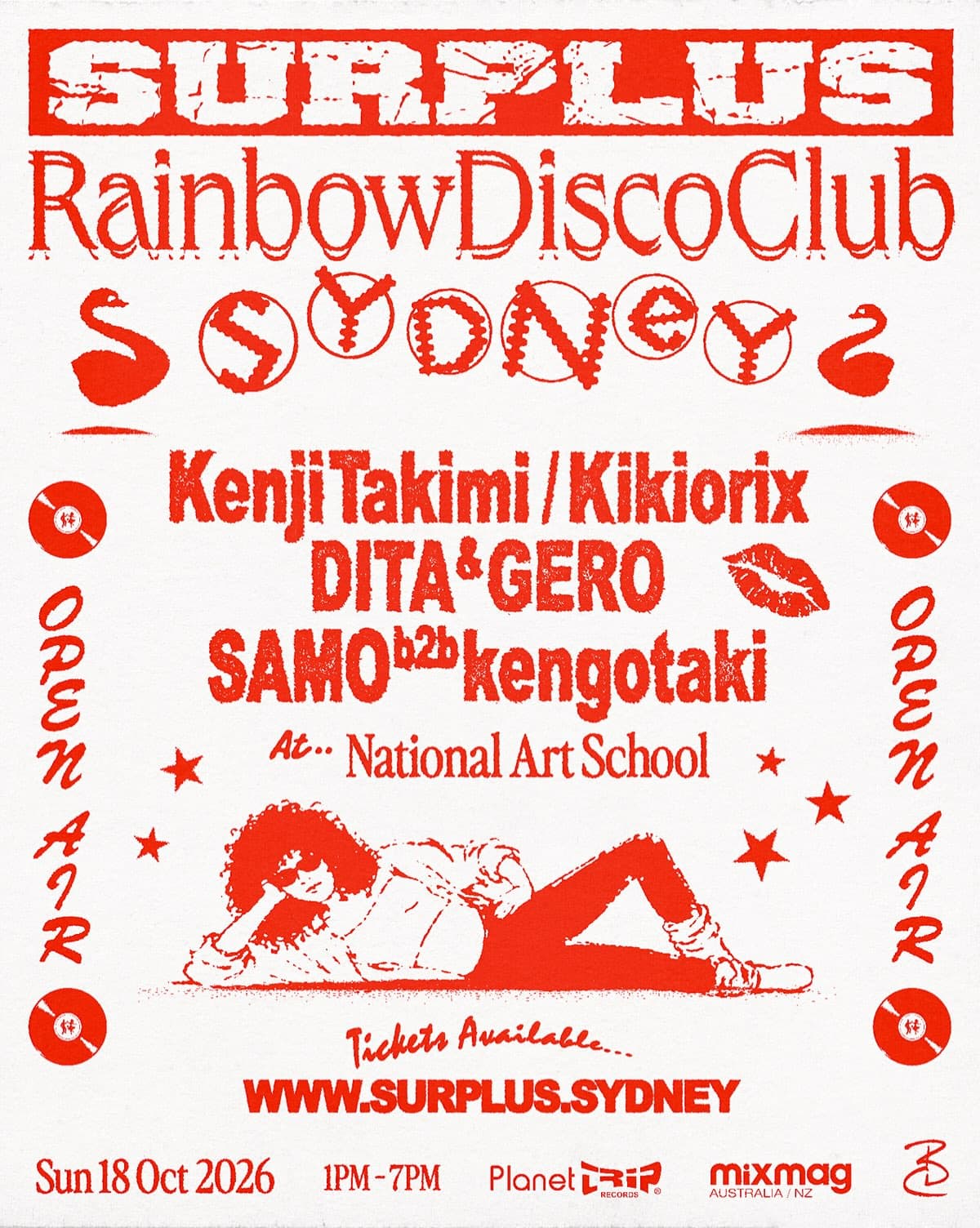 Rainbow Disco Club: Sydney Open Air flyer