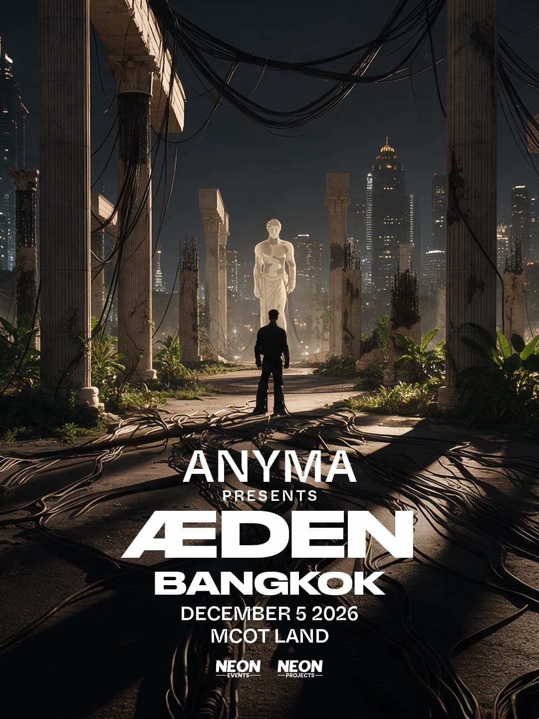 ANYMA PRESENTS ÆDEN IN BANGKOK flyer