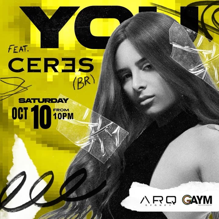YOU feat. CERES flyer