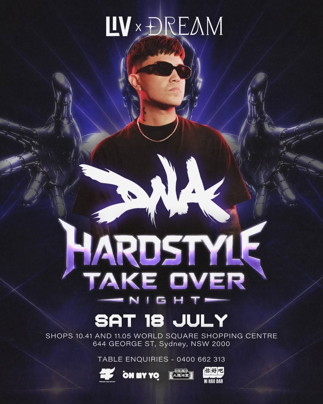 HARDSTYLE TAKEOVER flyer