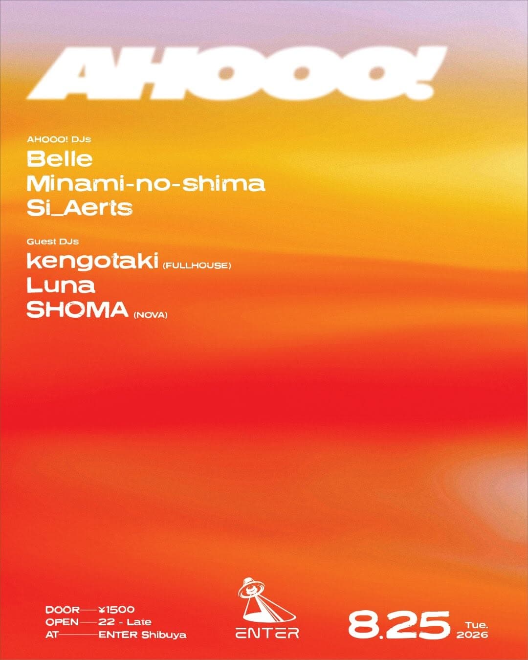 AHOOO! flyer
