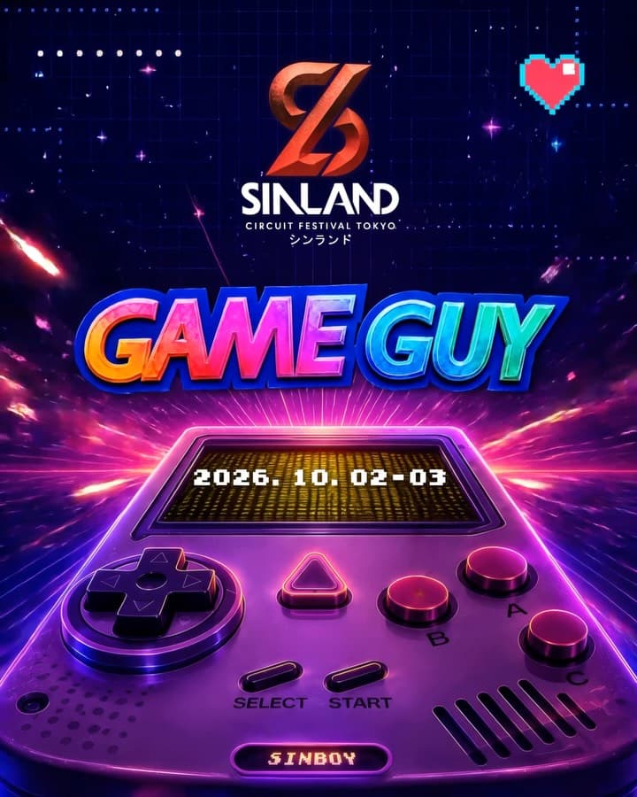 SINLAND TOKYO 2026 – GAME GUY flyer - image 2 of 2
