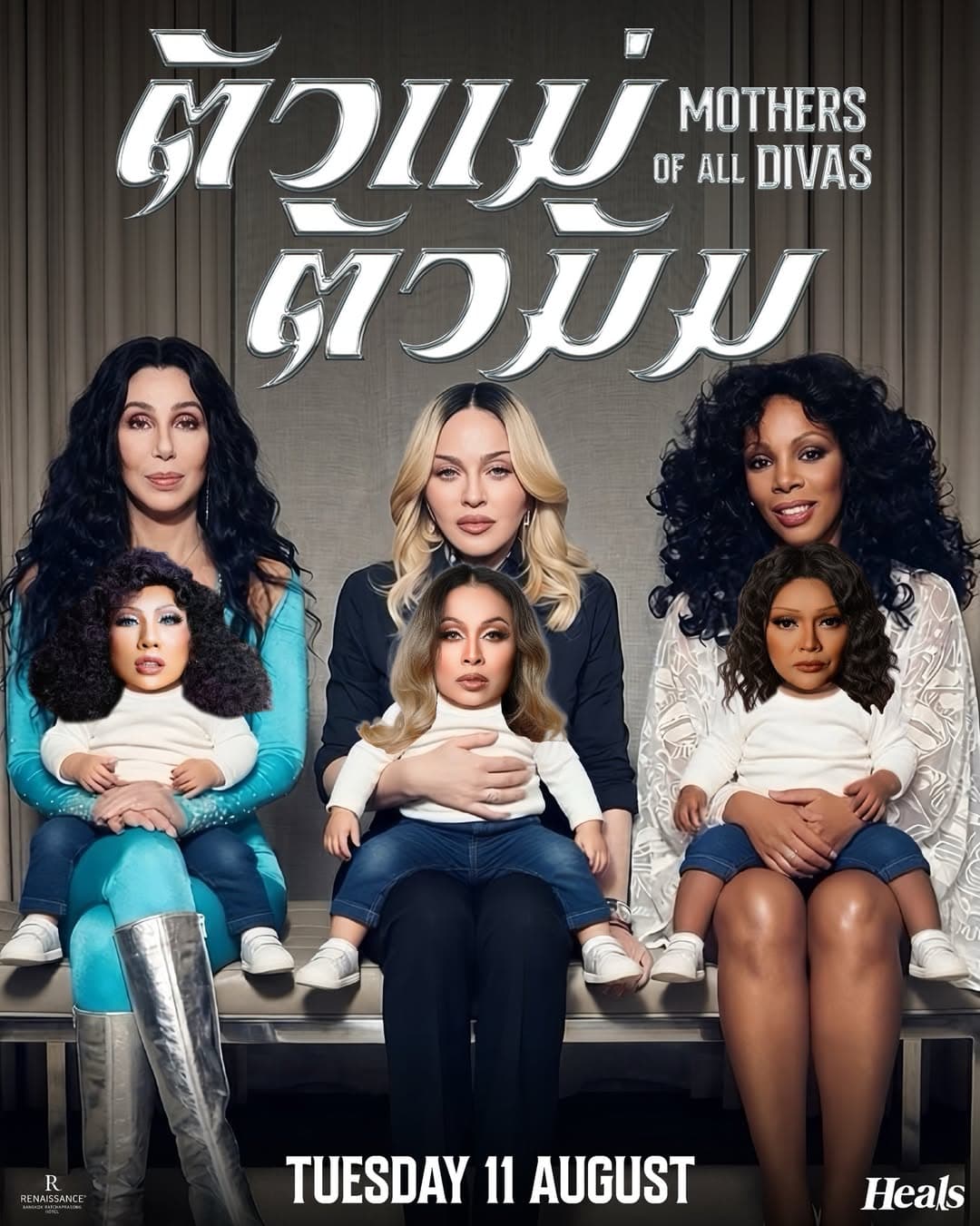 Mothers of All Divas flyer