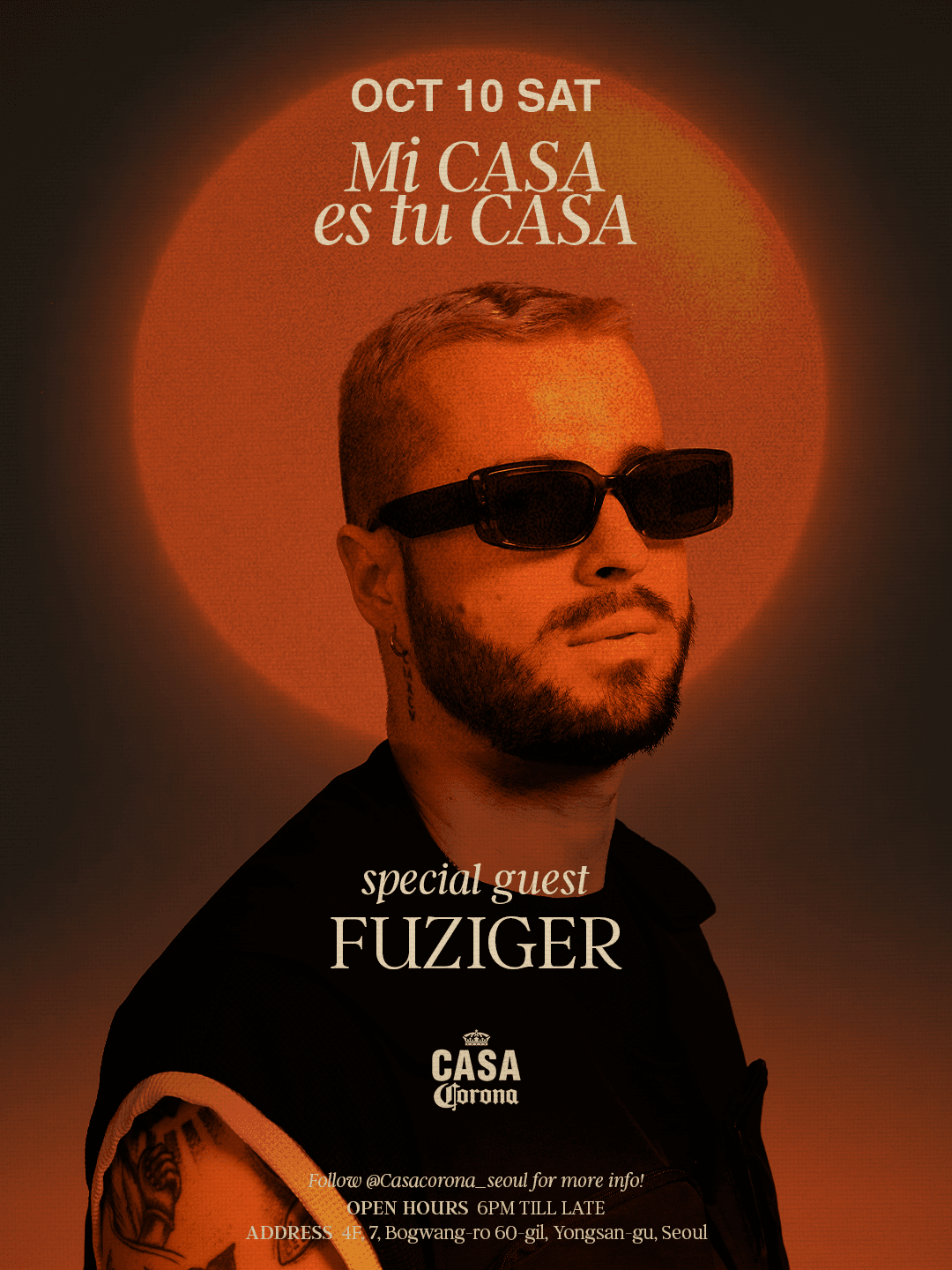 Mi CASA es tu CASA w/ Special Guest FUZIGER flyer