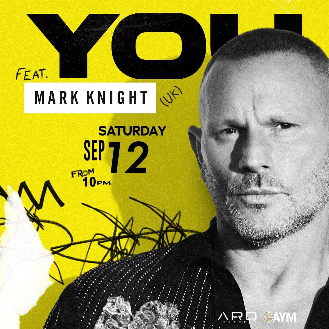 YOU feat. MARK KNIGHT (UK) flyer