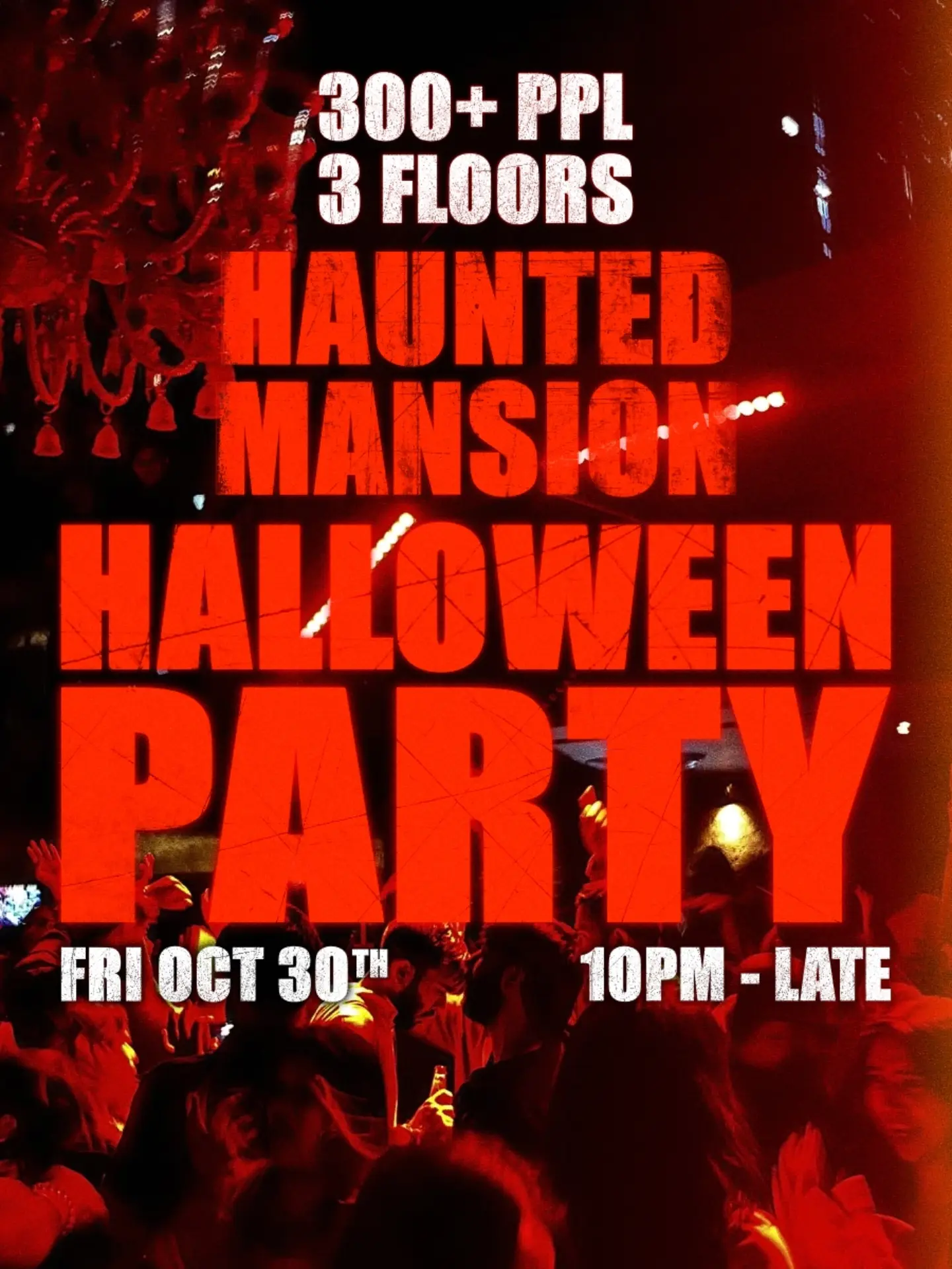 Halloween Party at Mansions Potts Point flyer