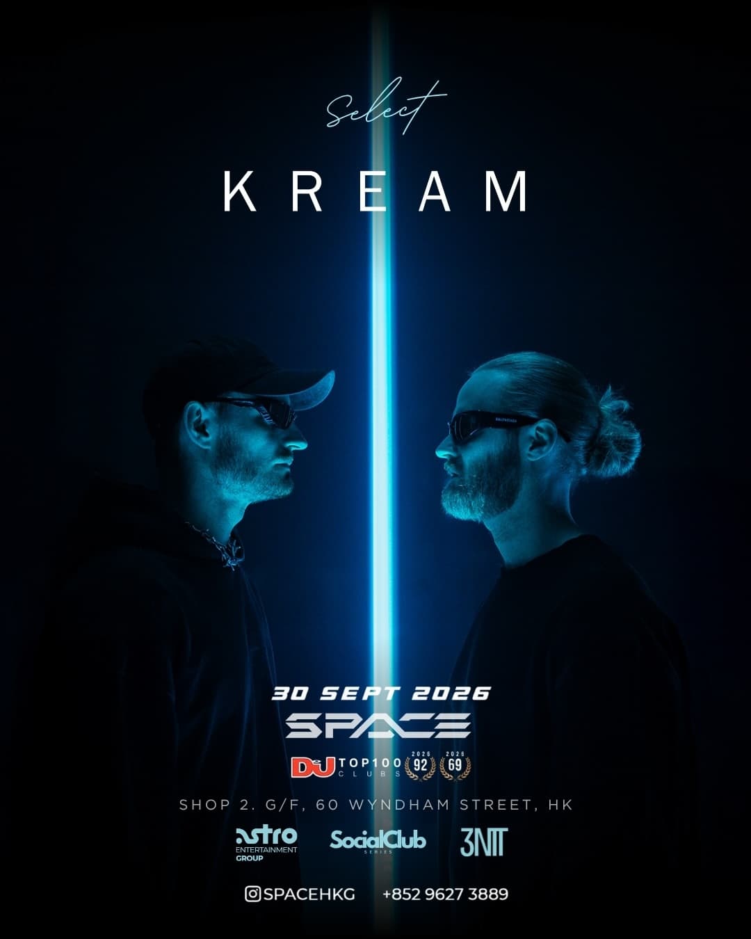 SELECT: KREAM flyer