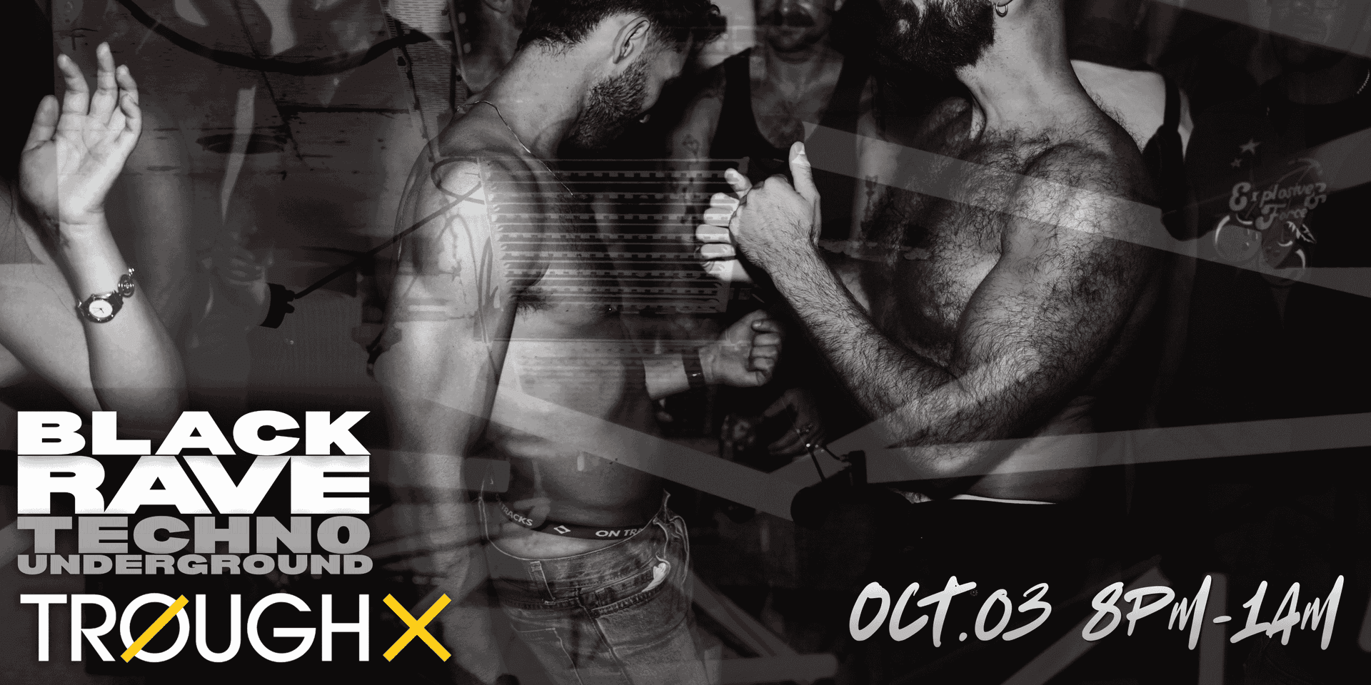 BLACKRAVE 03.OCT at Trough X Sydney flyer