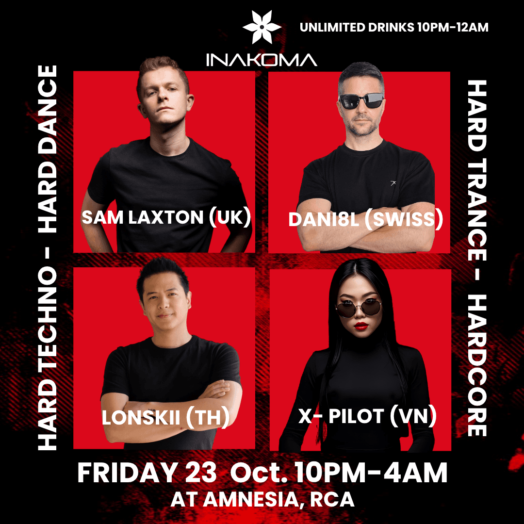 INAKOMA Hard Techno: Sam Laxton flyer - image 2 of 2
