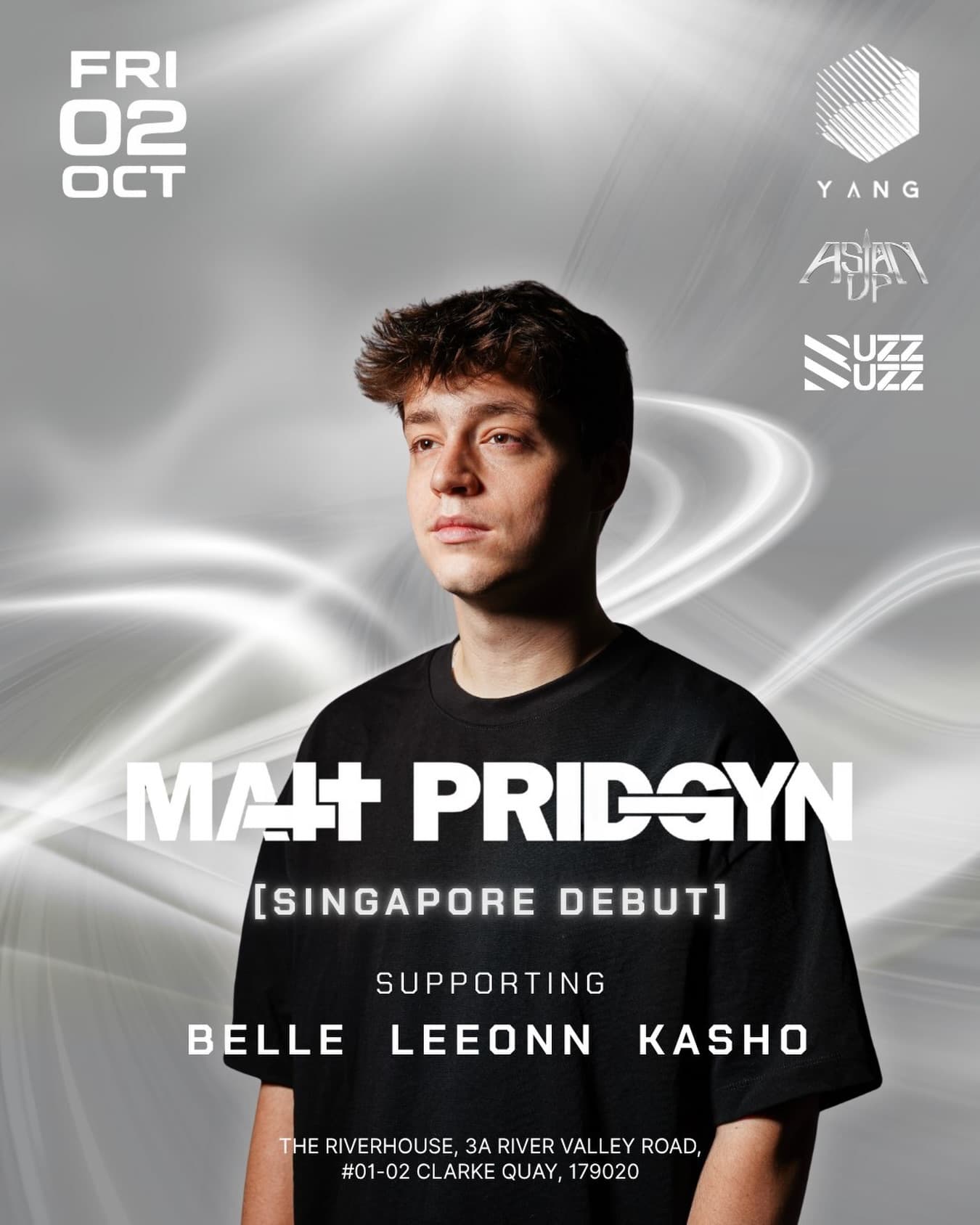 YANG CLUB PRESENTS: MATT PRIDGYN flyer