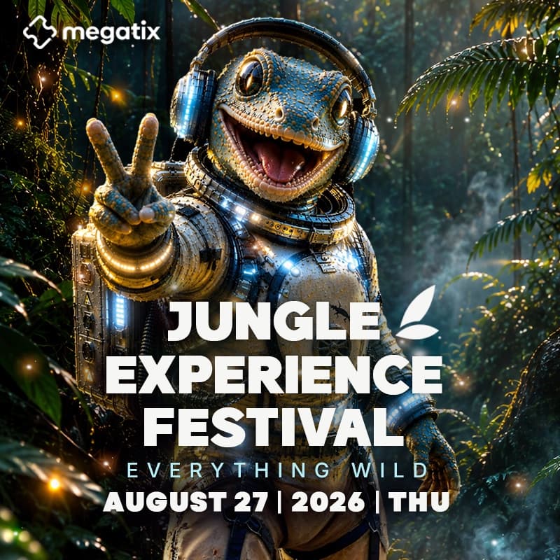 JUNGLE EXPERIENCE FESTIVAL flyer