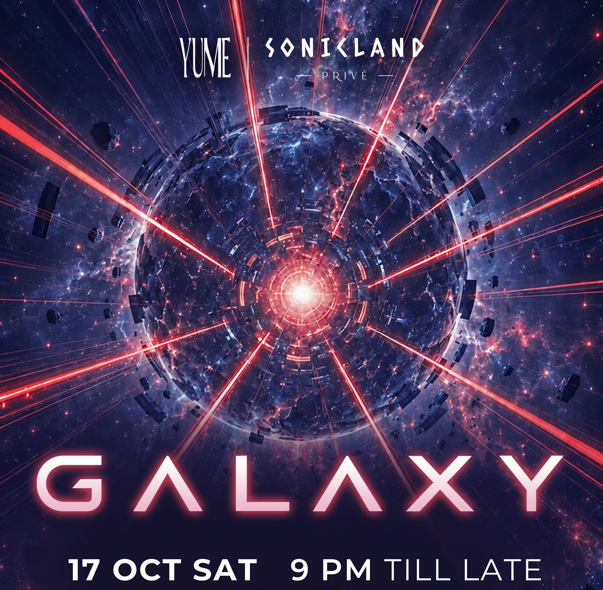 GALAXY by SonicLand HK flyer
