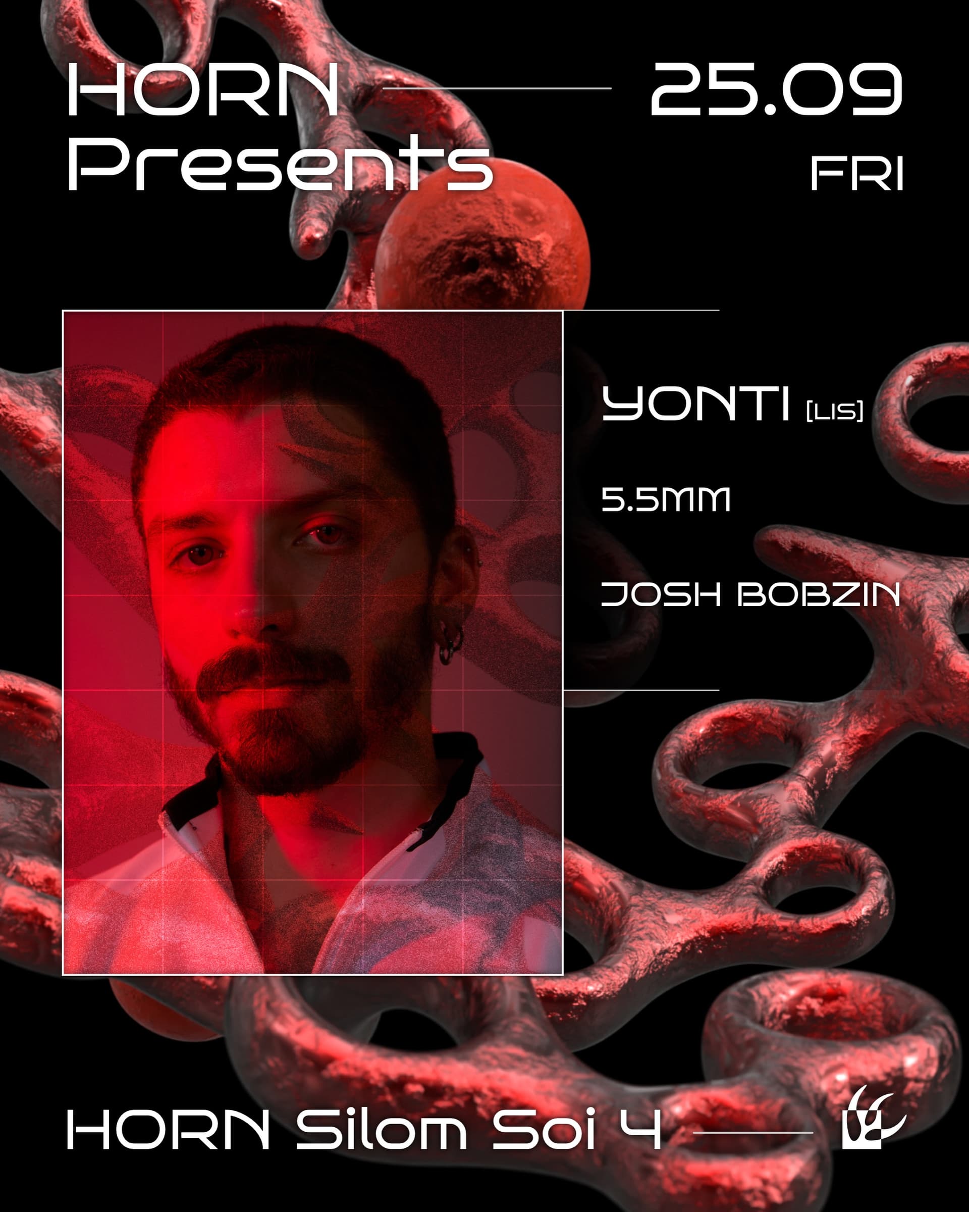 HORN Presents Yonti flyer - image 5 of 5