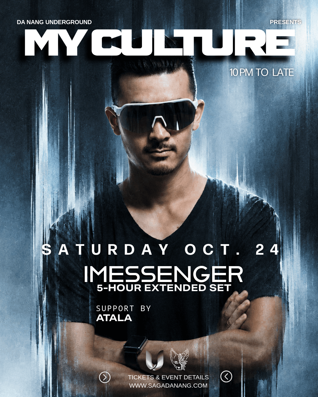 MY CULTURE: IMessenger 5-Hour Extended Set flyer