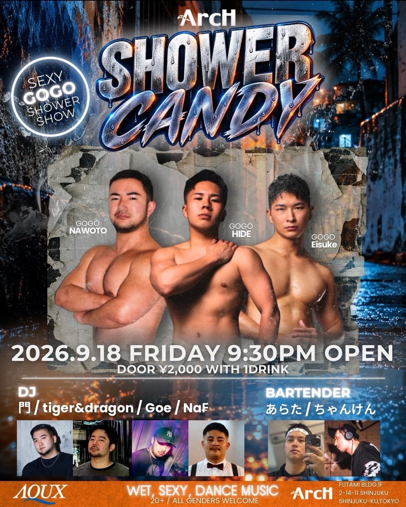 SHOWER CANDY flyer
