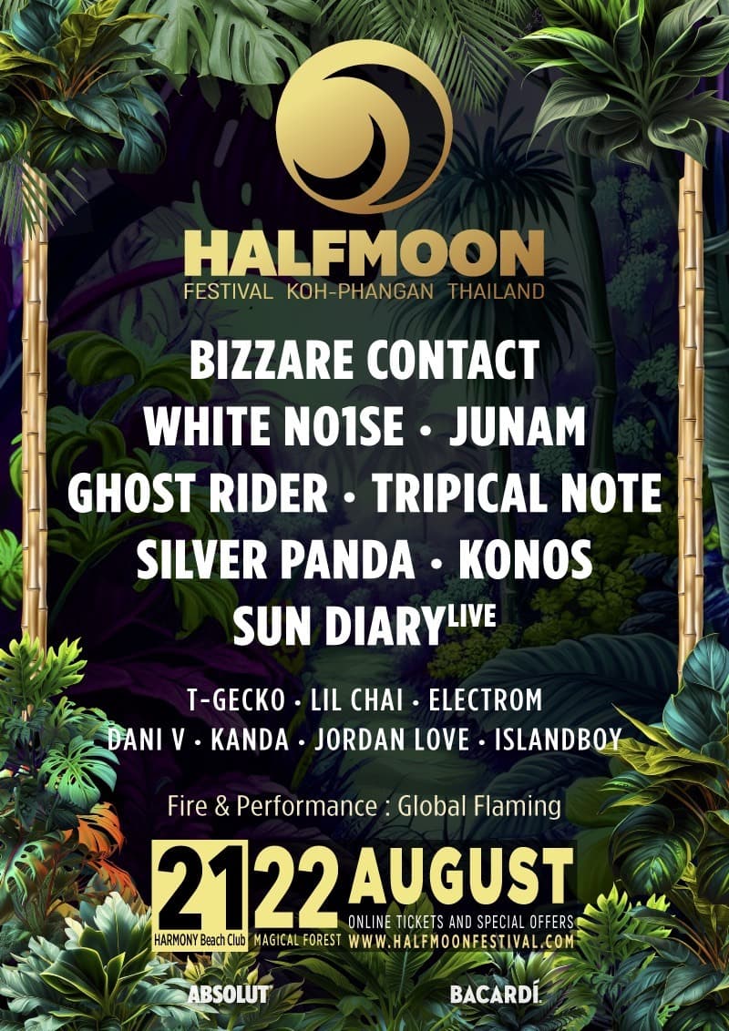 Halfmoon Festival flyer