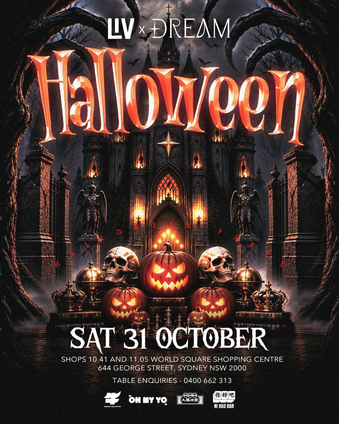 Halloween Party flyer