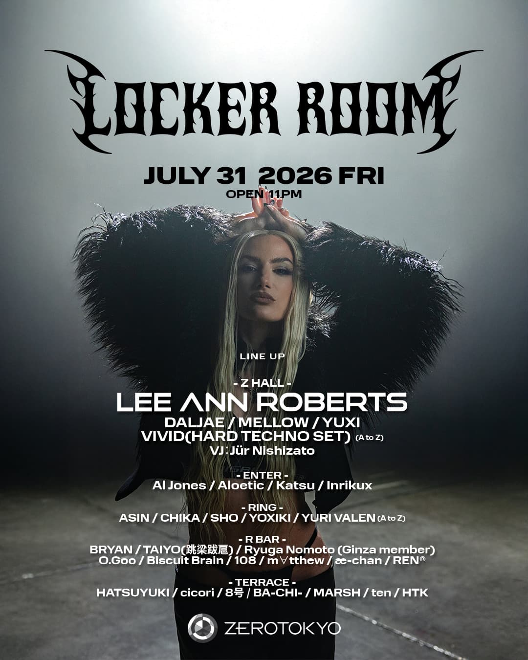 Locker Room feat. Lee Ann Roberts flyer
