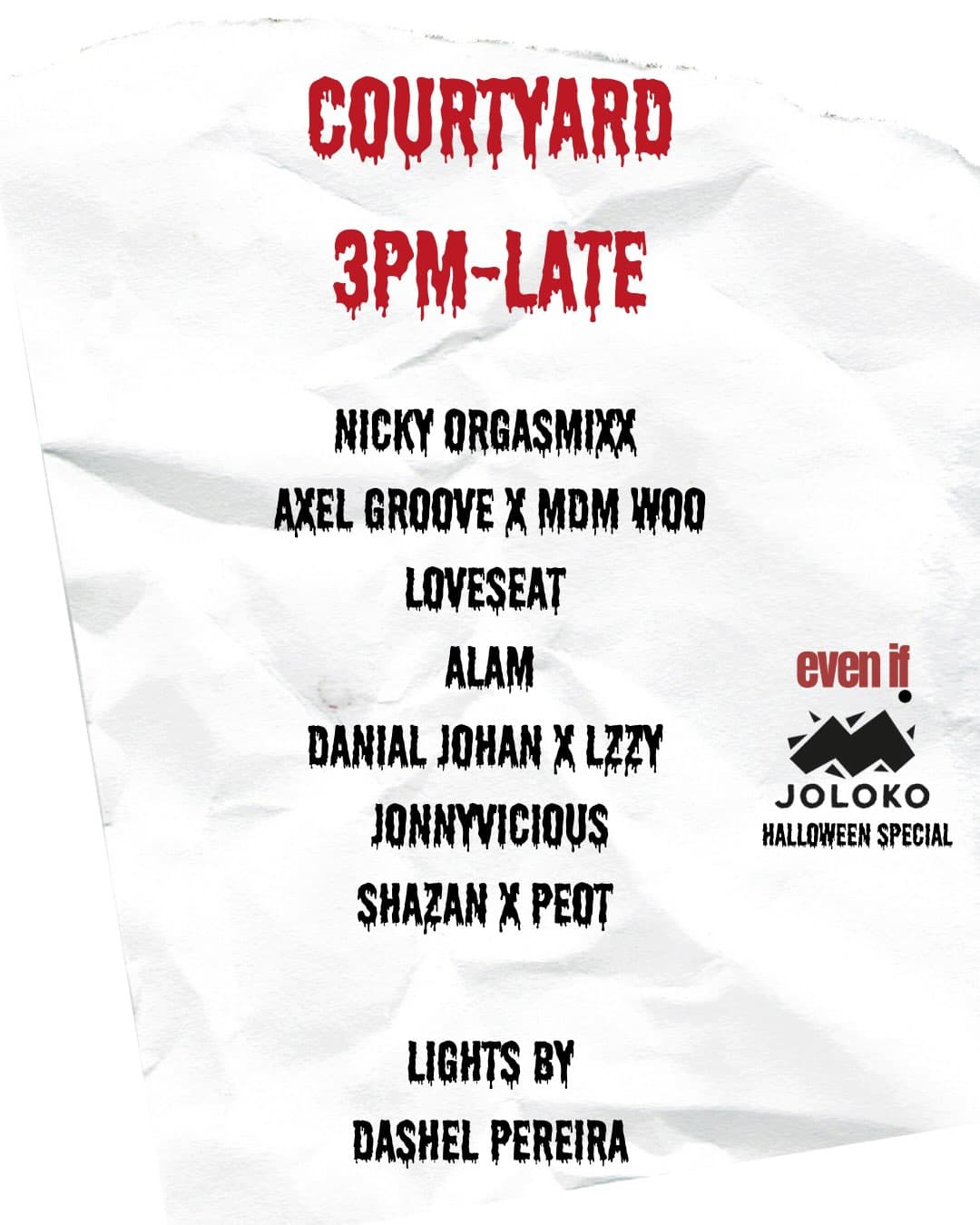 FRISSON HALLOWEEN SPECIAL flyer - image 2 of 5