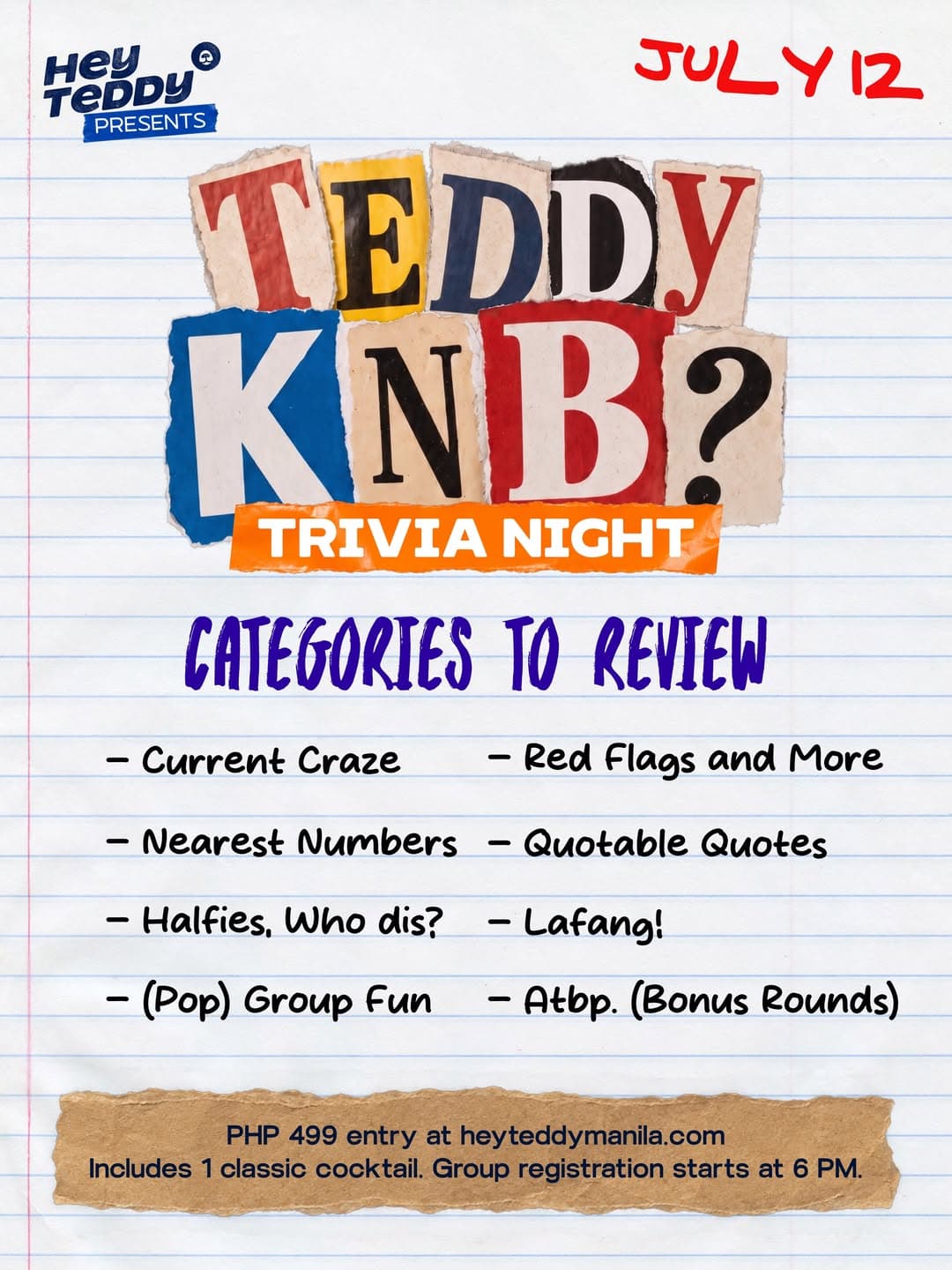 Teddy K N B flyer - image 3 of 3