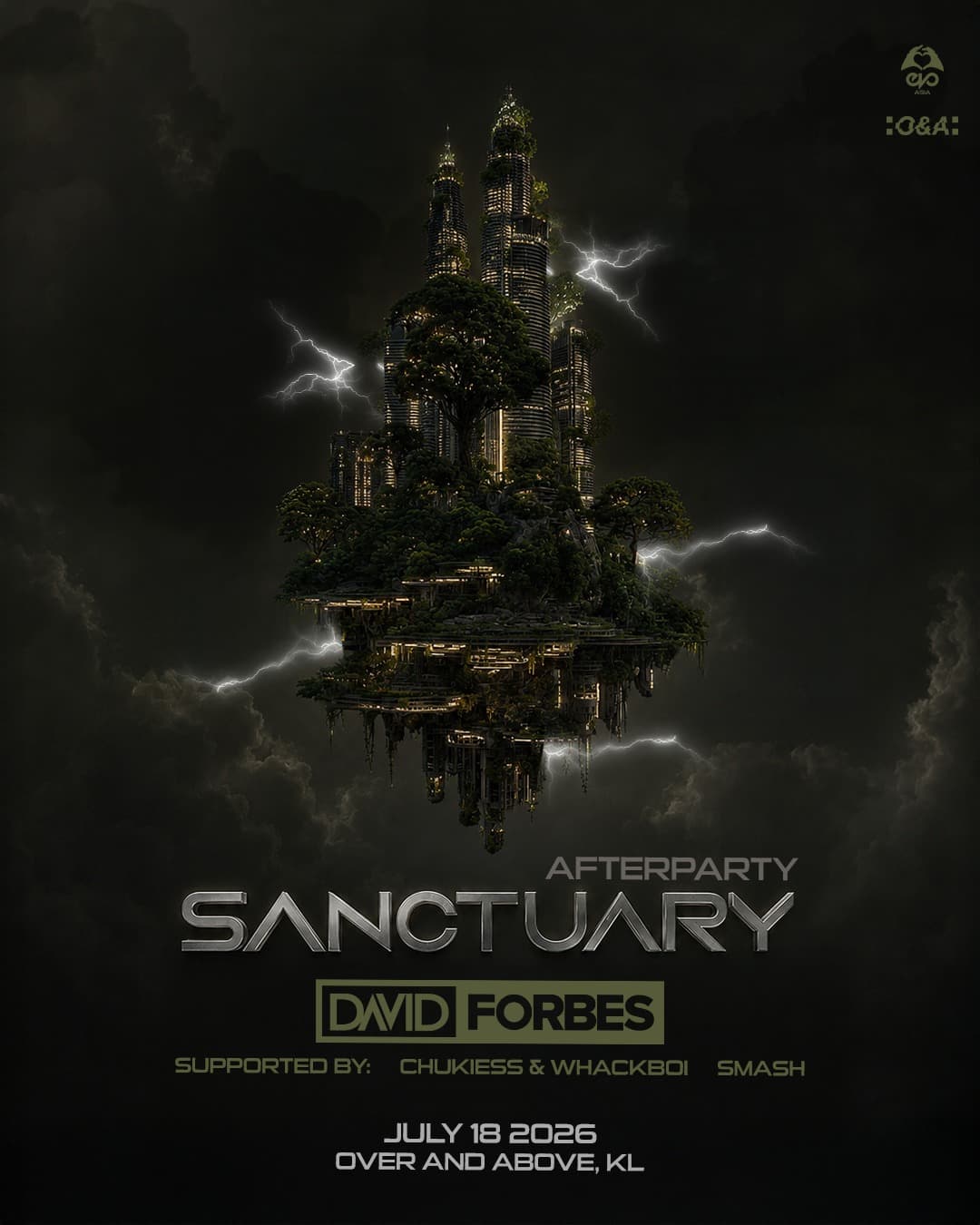 Sanctuary Afterparty ft. David Forbes flyer