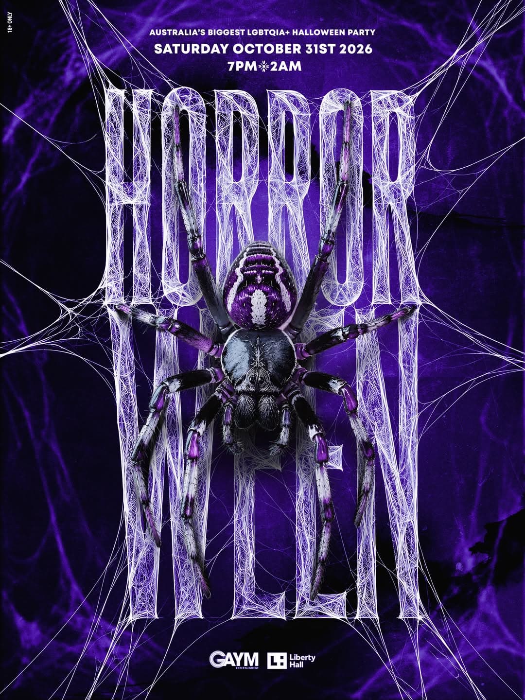 Horrorween 2026: The Spider's Nest flyer