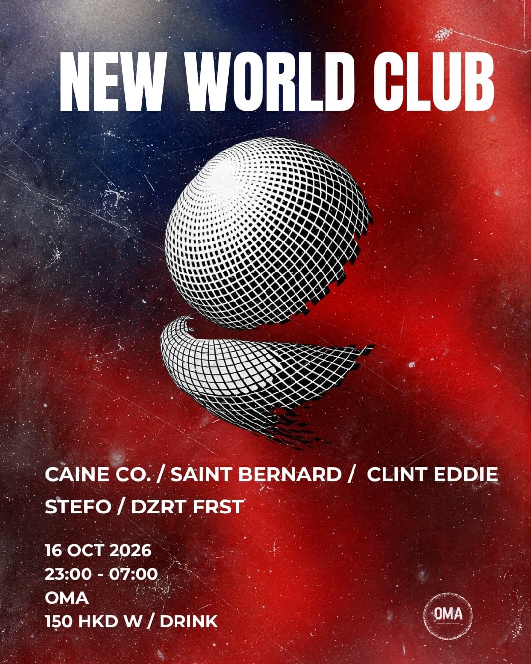New World Club 05 flyer