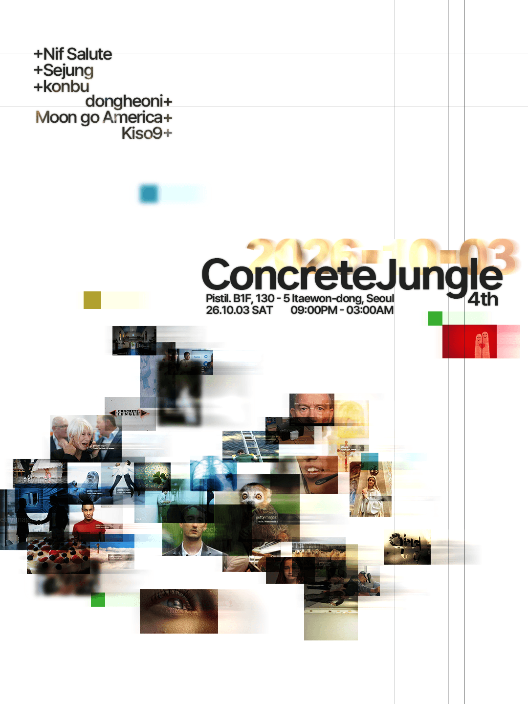 Concrete Jungle: 4th Party flyer
