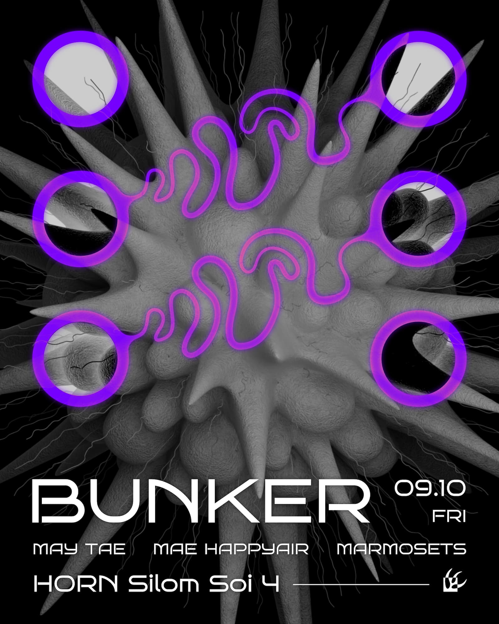 BUNKER: MAYTAE / Mae Happyair / Marmosets flyer