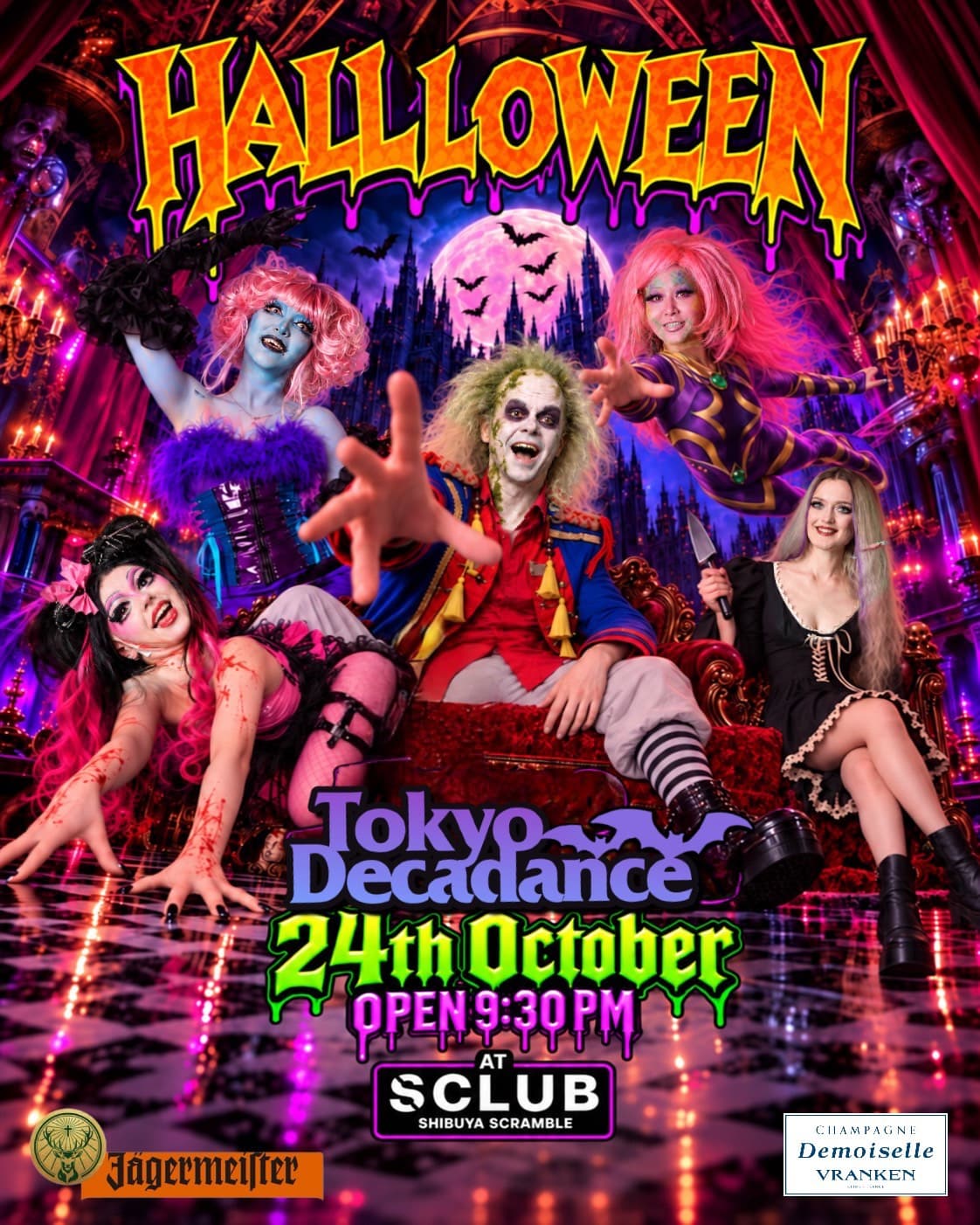 Tokyo Decadance Halloween 2026 flyer