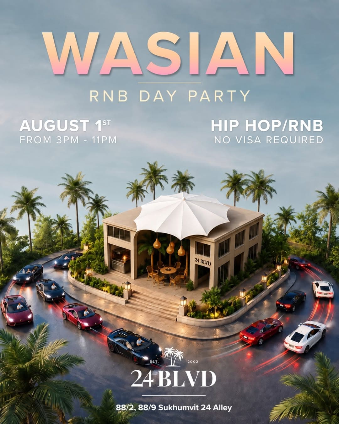 Thailand's 1st gathering of the halfies flyer