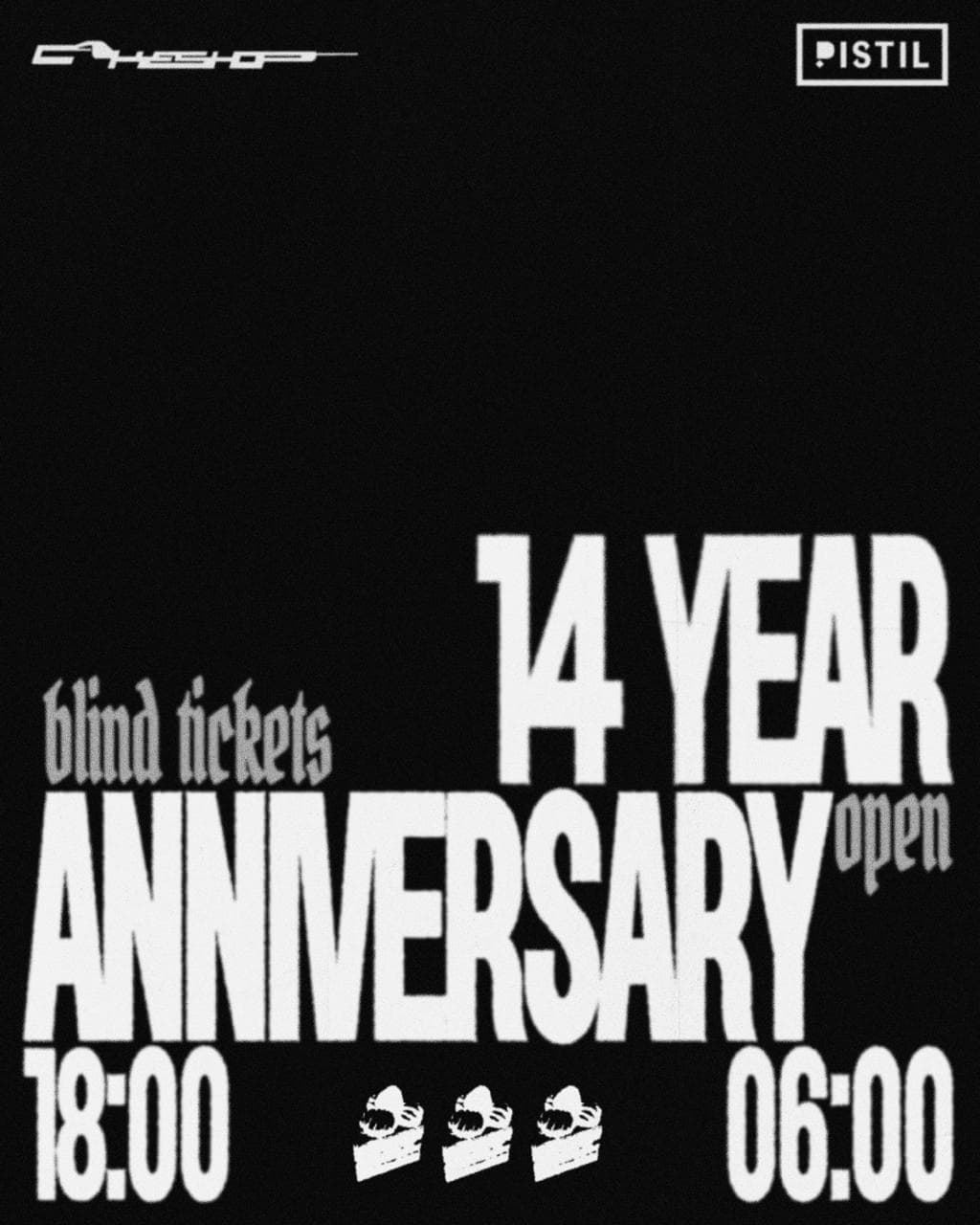Cakeshop 14th Anniversary flyer - image 3 of 3