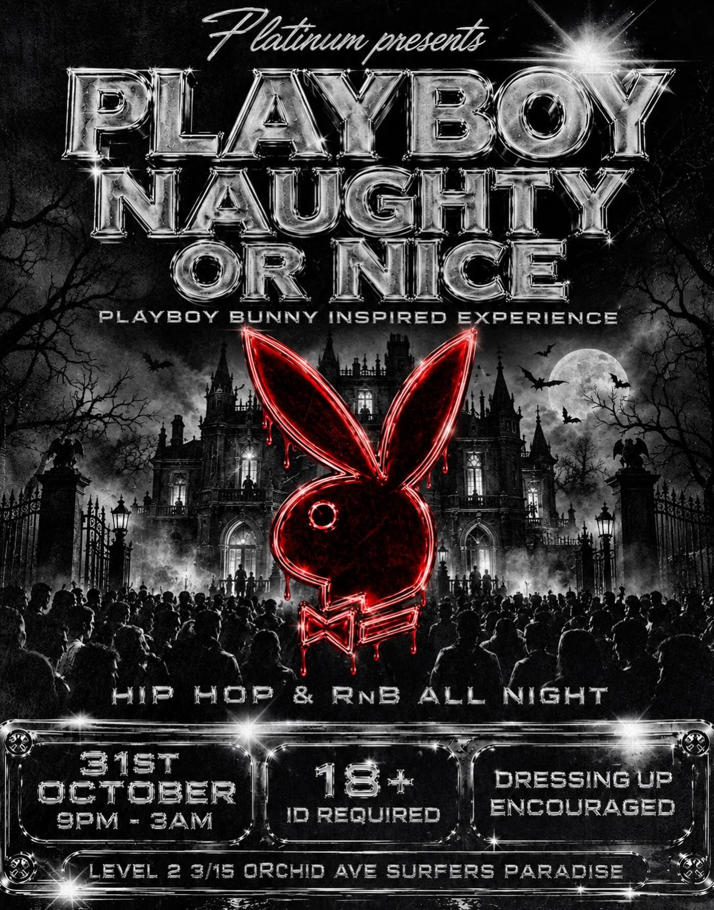 Platinum presents Playboy: Naughty or Nice flyer
