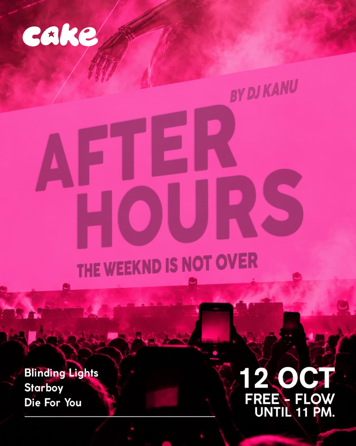 AFTER HOURS flyer