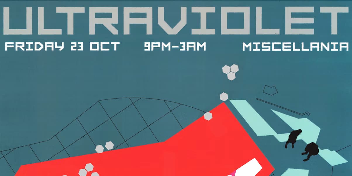 ultraviolet with evin, Hannah D b2b Séarlait and Activator flyer