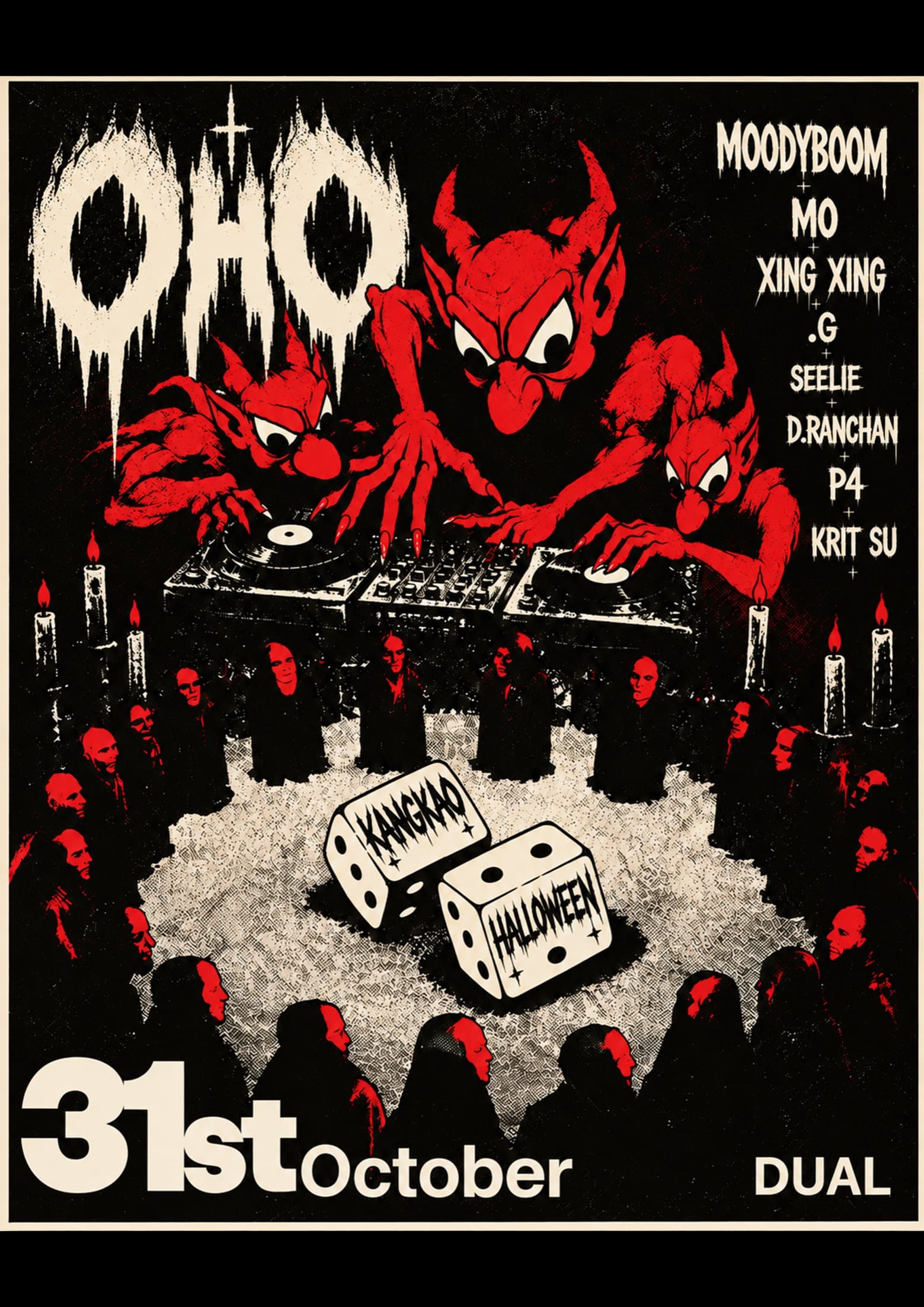 KANGKAO HALLOWEEN flyer
