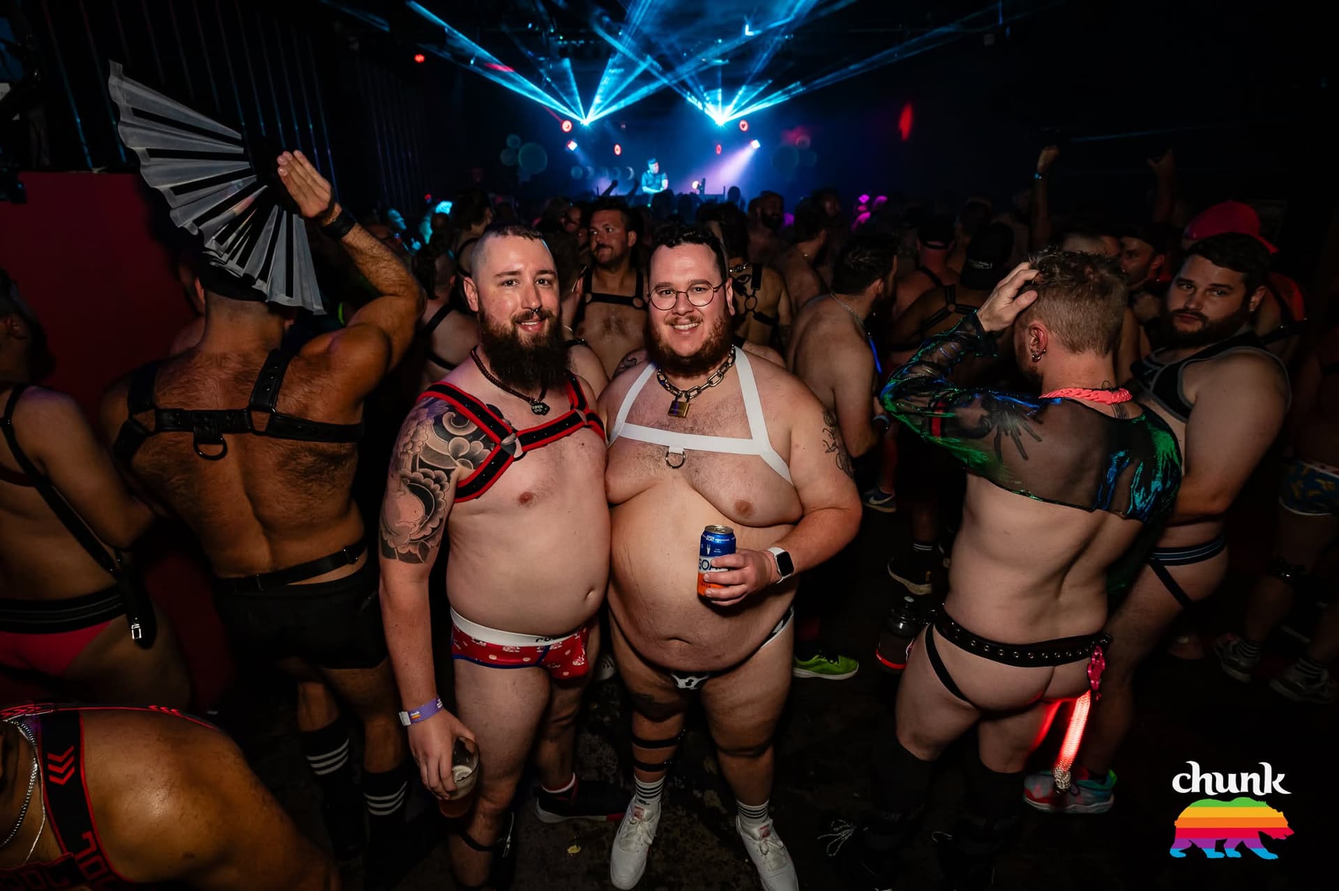 CHUNK: BEAR MINIMUM | UNDERWEAR PARTY flyer - image 4 of 7