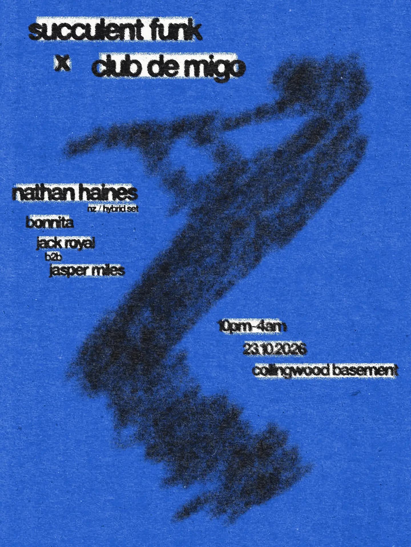 Succulent Funk & Club De Migo present Nathan Haines flyer