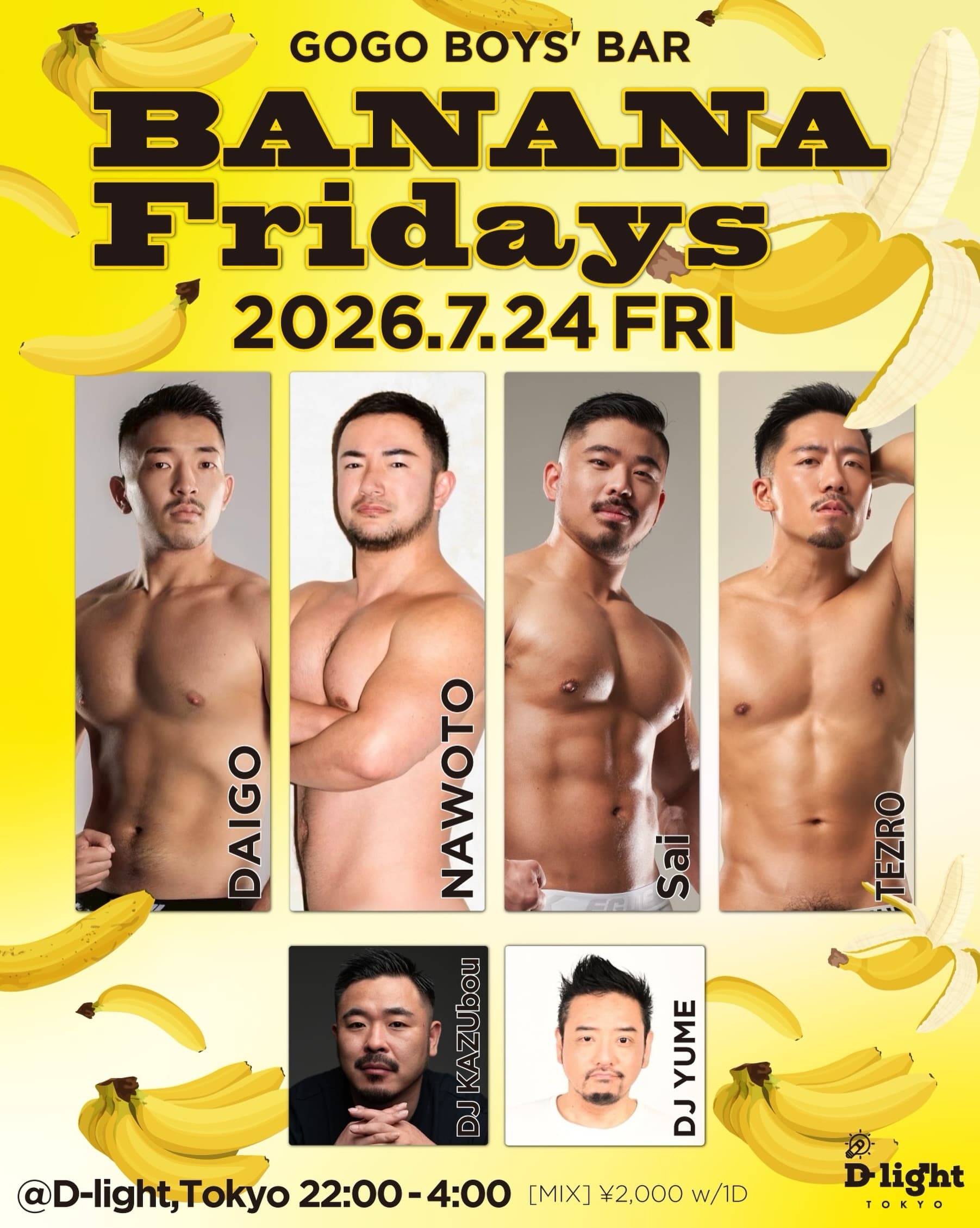 BANANA Fridays flyer