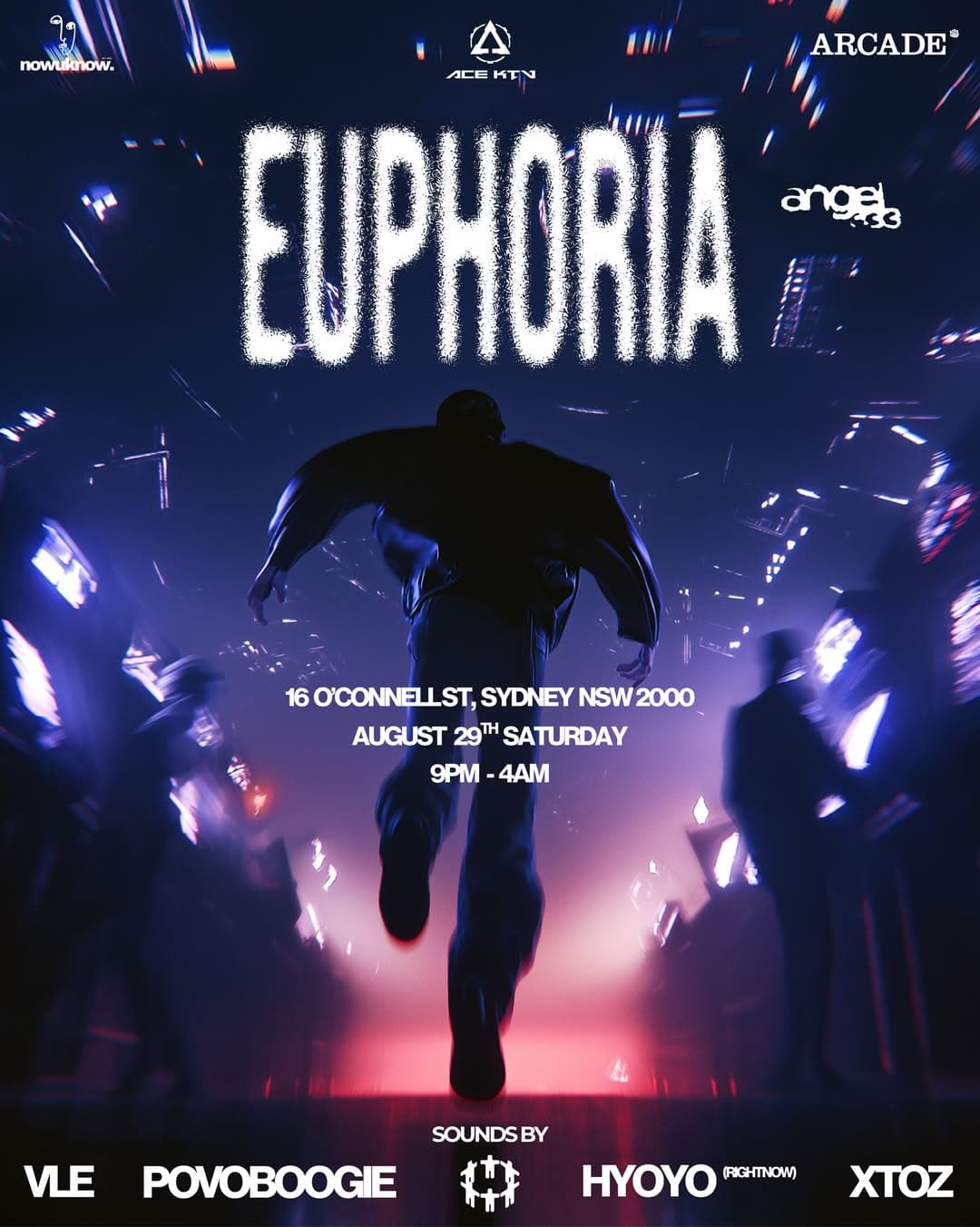 EUPHORIA by Nowuknow x ACE KTV flyer