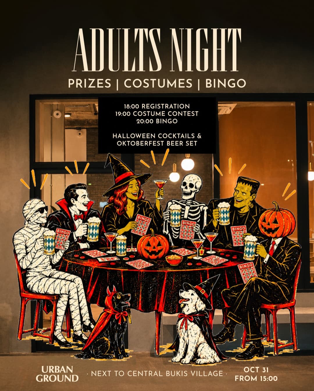 ALL DAY HALLOWEEN flyer - image 4 of 4