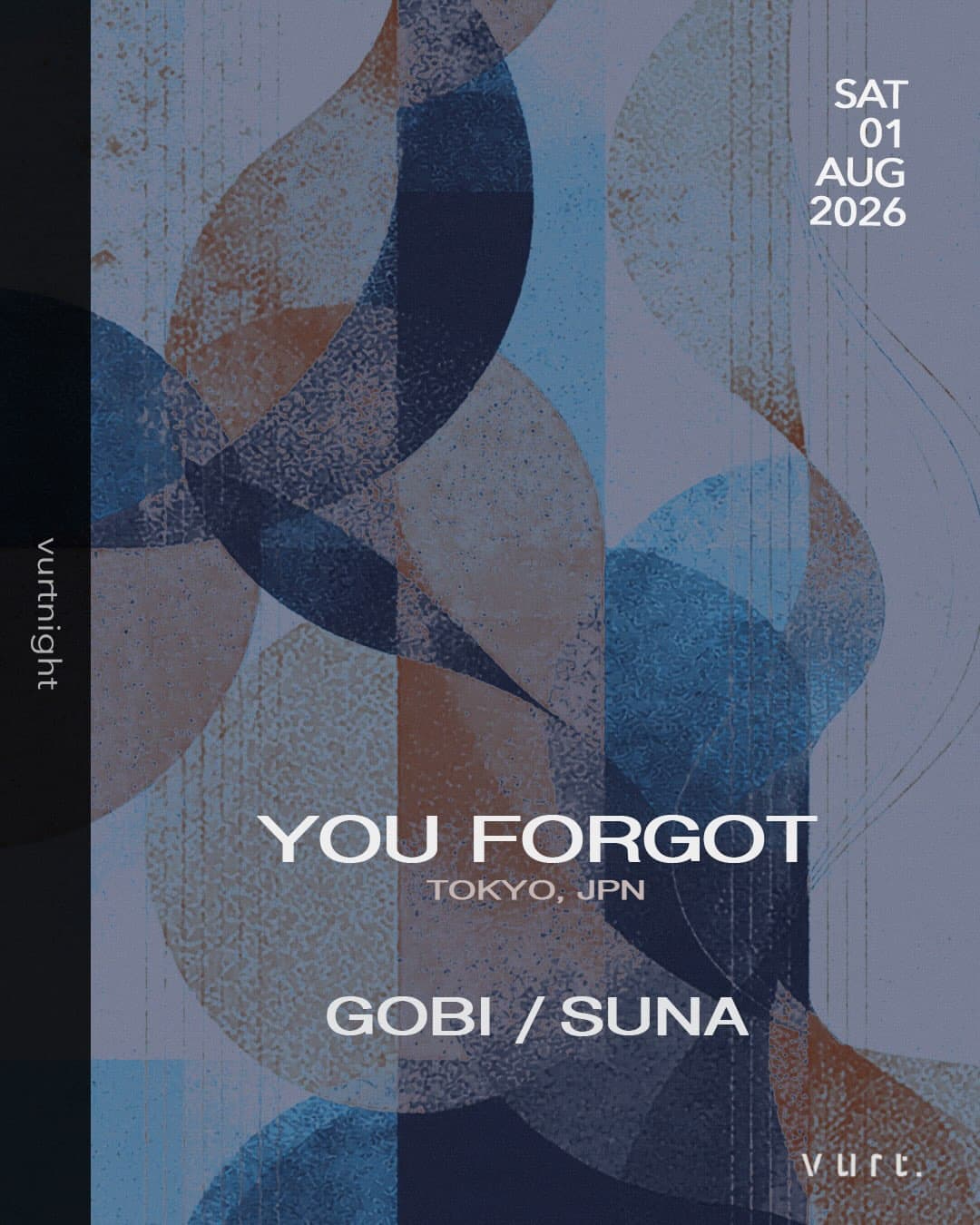 vurtnight with You Forgot flyer