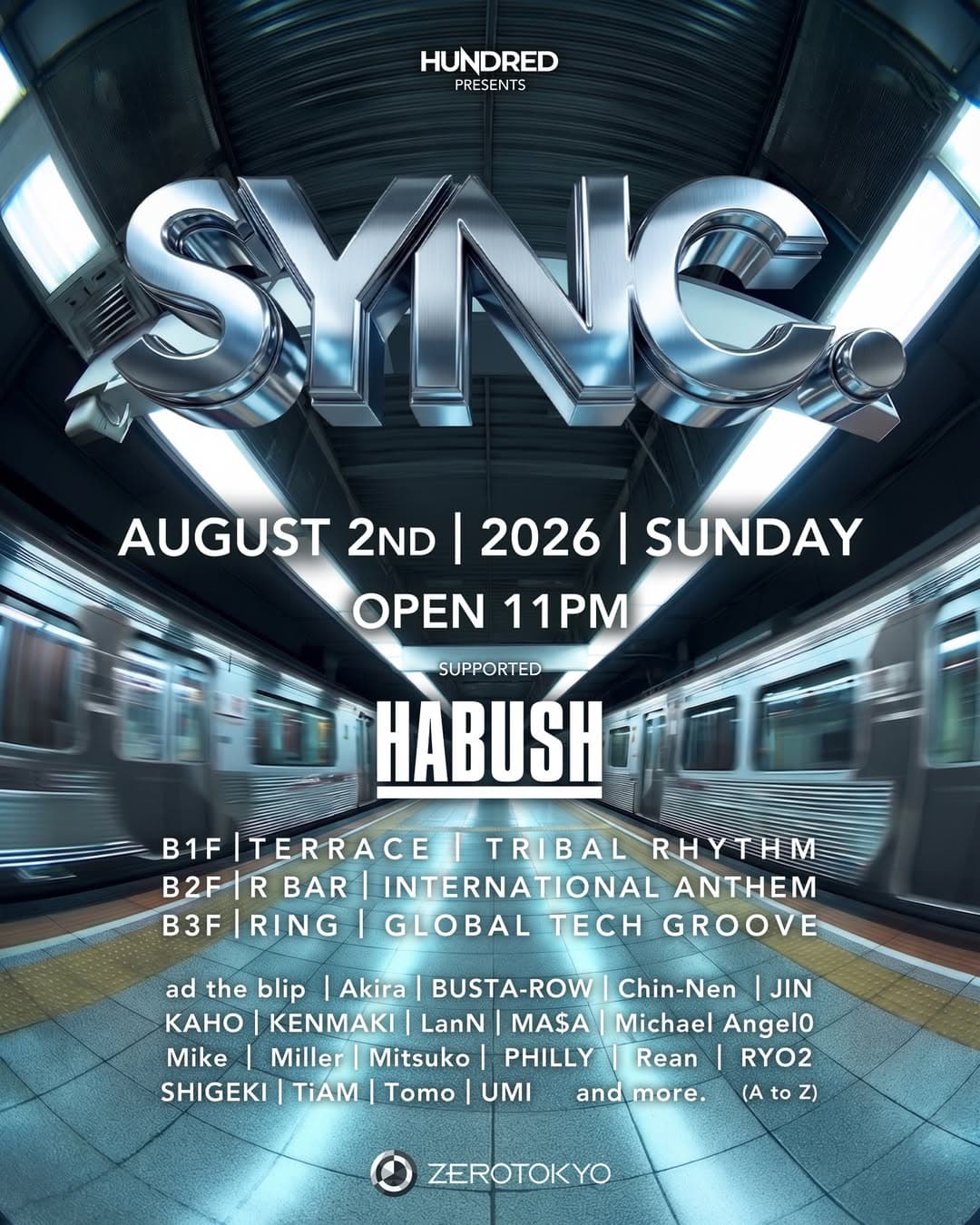 SYNC. flyer