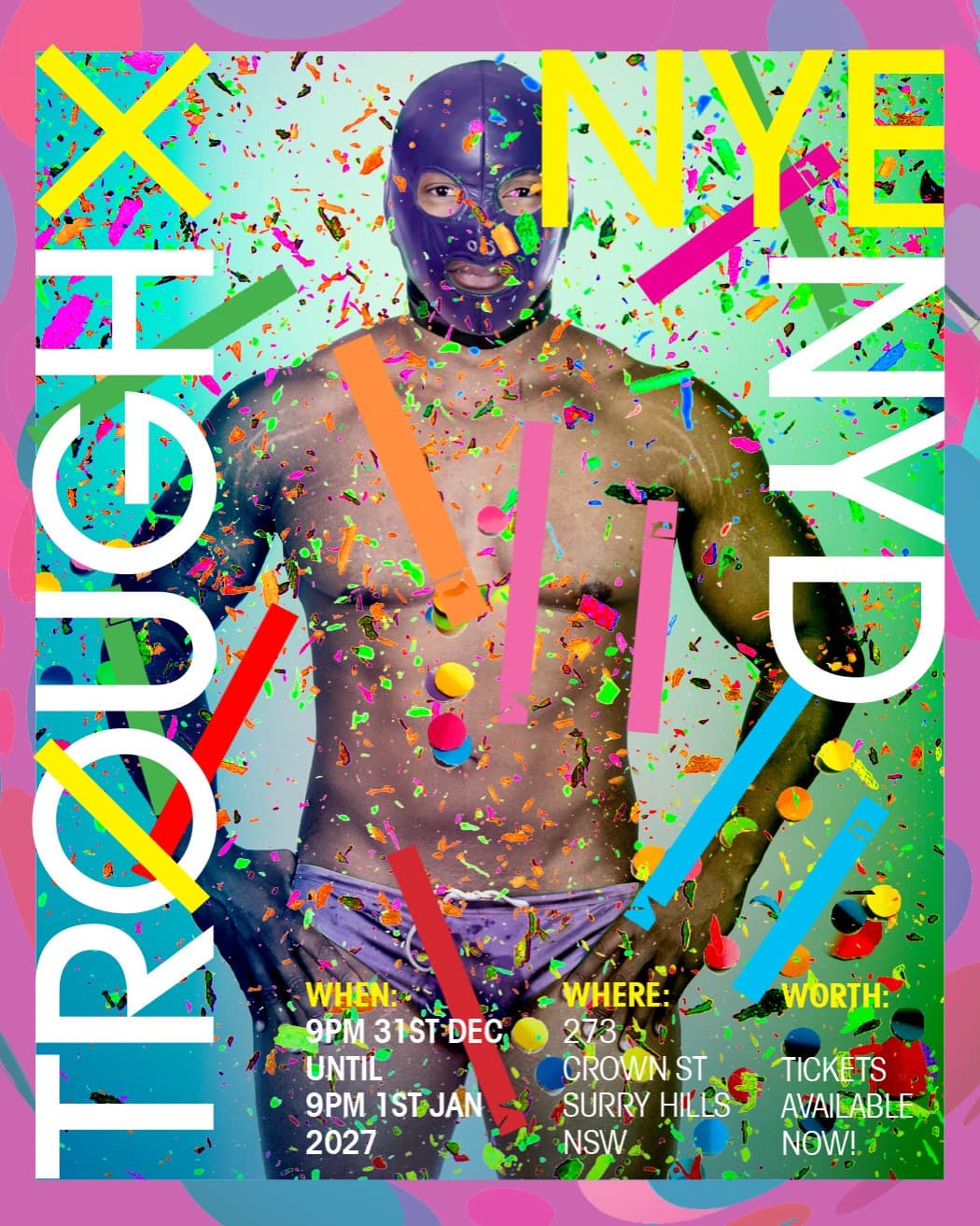 TROUGH X NYD/NYE flyer - image 3 of 4